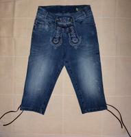 Caprihose ,Trachtenstyl, im angesagten Jeans-Look Nordrhein-Westfalen - Delbrück Vorschau
