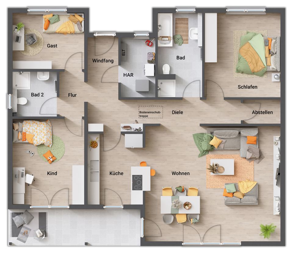 Steigende Mieten & Nebenkosten? Nein, danke! Ihr Bungalow mit hohem Komfort in Wehretal in Wehretal