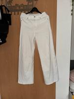 H&M Weiße Straight Leg Jeans Rheinland-Pfalz - Weidenhahn Vorschau