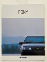 Hyundai Pony Prospekt Sachsen - Chemnitz Vorschau