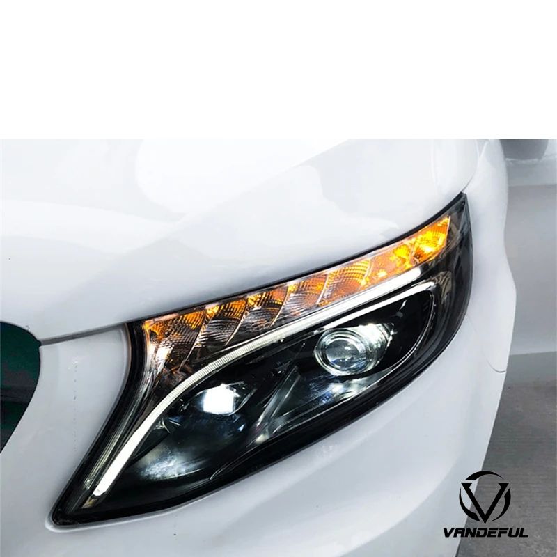 LED Scheinwerfer Fit for Mercedes Vito V-Klasse Original Stil in Markranstädt