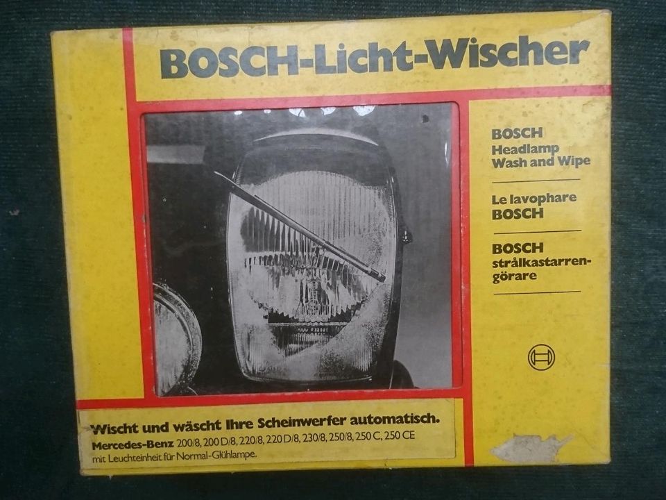 Mercedes W114 115 Bosch Scheinwerfer Reinigungsanlage NOS in Volkach