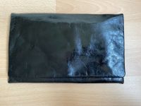 Clutch Leder schwarz glänzend Genuine Leder Tasche Handtasche Baden-Württemberg - Offenburg Vorschau