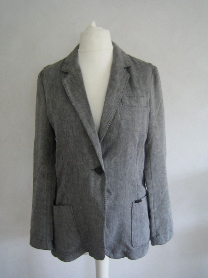 Replay Blazer Jacke vintage Damen Teenie  grau M Zustand sehr gut in Höhenkirchen-Siegertsbrunn