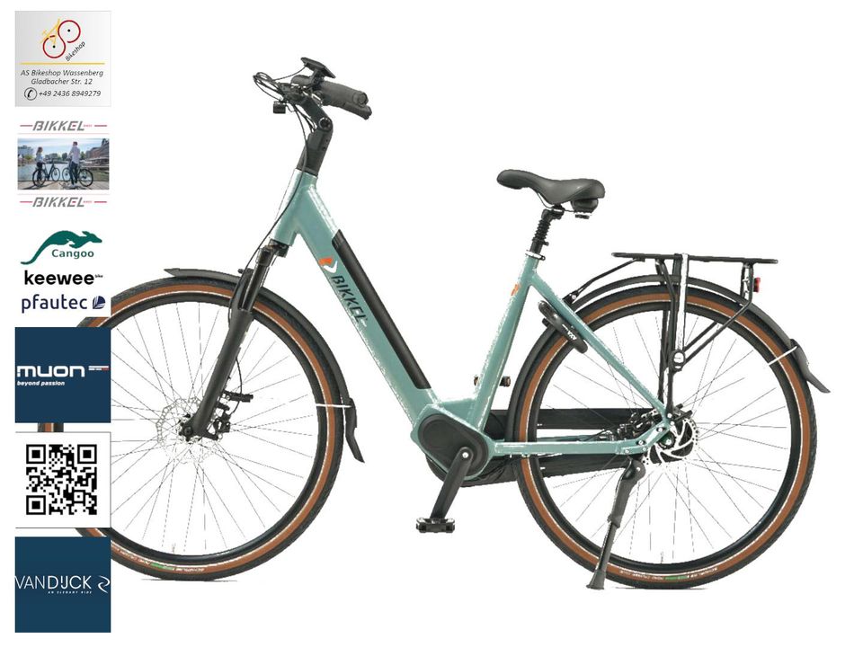 Bikkel e-Bikes - u.a. Riemenantrieb 85Nm+ Mittelmotor Akku 625Wh+ in Wegberg