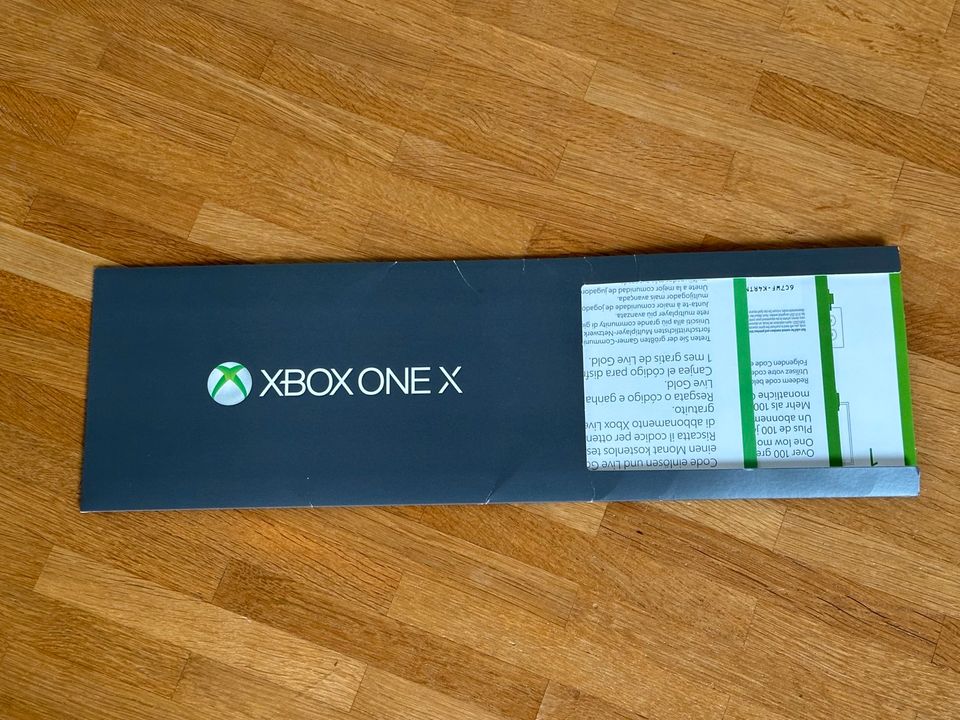 XBOX One X Limited Hyperspace Edition 1TB OVP 2 Spiele in Wuppertal