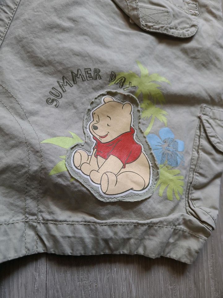 Hosen 3er Set Gr. 74 Pooh Bär Blume in Gera