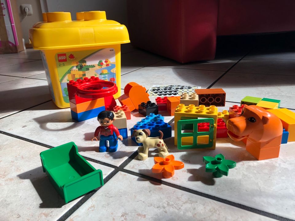 Lego Duplo Eimer + 45 Steine gemischt in Olching