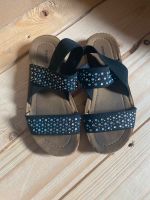 Mädchen Sandalen Sommer Schuhe schwarz mit Strass Gr. 31 Niedersachsen - Wittmund Vorschau