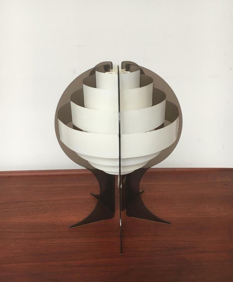 Space Age Brylle Jacobsen Table Lamp Tischleuchte Mid Century 60s in Hamburg