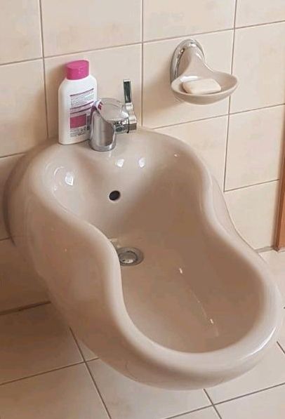 Bidet Farbe bahamabeige im Colani-Design in Philippsburg