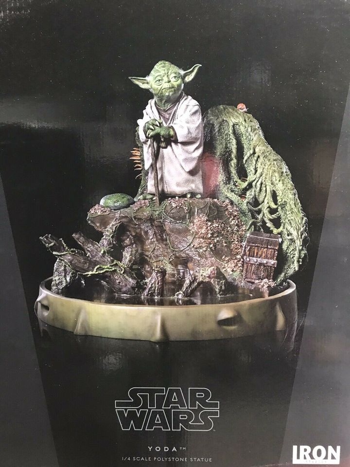 Yoda 1/4 Legacy Replica Star Wars Dagobah Iron Studios Sideshow N in Mayen