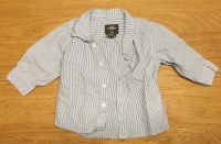 Baby Hemd H&M Größe 68 blau weiß gestreift Bayern - Langerringen Vorschau