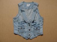 Jeansweste Gr. 36/38, blau bleached, von Blue Motion Hessen - Gießen Vorschau