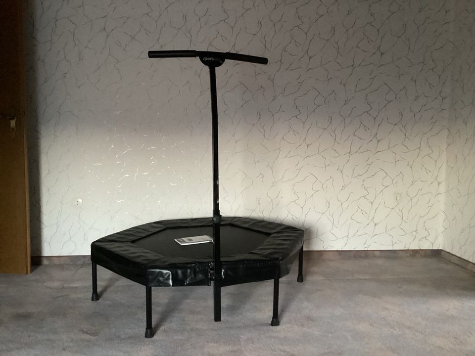 Sportplus Trampolin 126cm mit Haltegriff Indoor in Breidenbach (bei Biedenkopf)