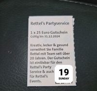 Rettel's Partyservice 25€ Gutschein Saarland - Großrosseln Vorschau
