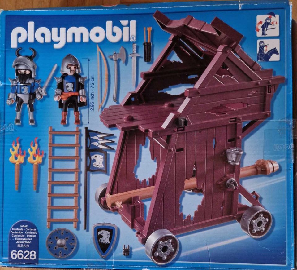 Playmobil Knights Adlerritter Angriffsturm 6628 Neu & OVP in Triefenstein