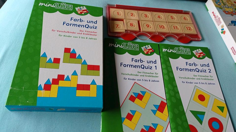Farb und Formen Quiz Mini lük 5-8 Jahre in Mönchengladbach