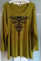 Longshirt Gr. 52, eleg. Langarmshirt Gr. Größe Sachsen - Netzschkau Vorschau
