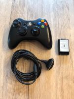 Xbox 360 Wirelesscontroller (schwarz) Brandenburg - Ahrensfelde Vorschau