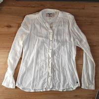 Langarmbluse von Garcia Jeans Gr. L weiß Nordwestmecklenburg - Landkreis - Dorf Mecklenburg Vorschau