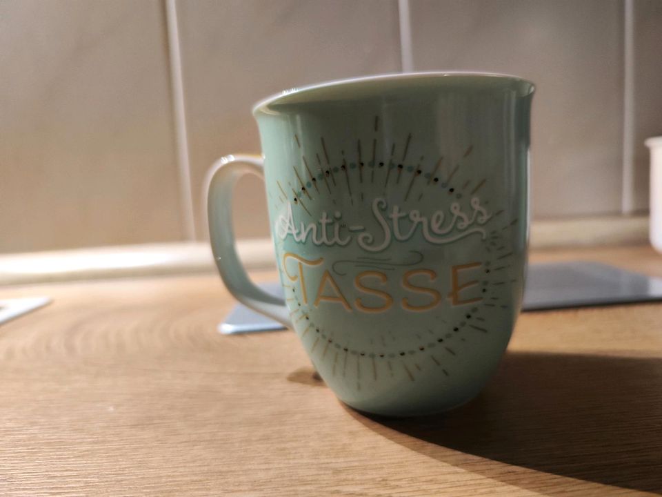 Anti Stress Tasse, Tasse mit Spruch in Minden