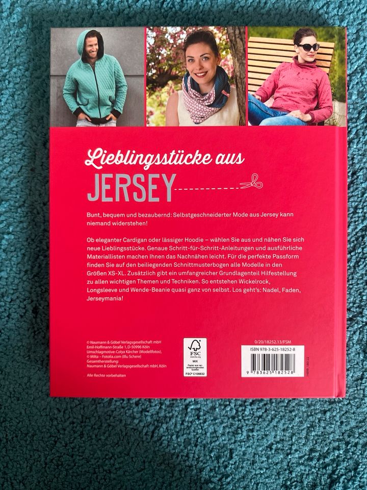 Nähbuch Lieblingsstücke aus Jersey Größen XS bis XL in Berlin