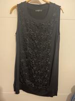Elegantes Shirt • XL • schwarz • NEU • ärmellos • Spitzendessin Bayern - Landsberg (Lech) Vorschau