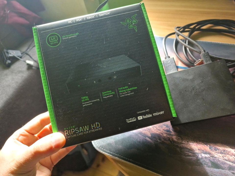 Razer Ripsaw HD Gameplay-Aufnahmegerät in Bad Rappenau