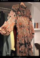 ZARA Kleid mit Muster schwarz rot beige bunt Damen Köln - Pesch Vorschau