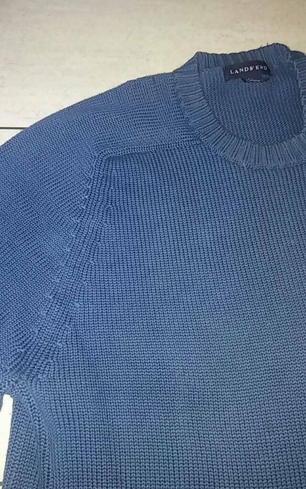 Pullover Pulli blau Gr. M Herrenpullover in Zeitlarn