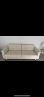 Ikea Landskrona Sofa Couch echt Leder beige Silber Berlin - Spandau Vorschau