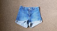 Jeans Shorts High Waist Stretch Hotpan 36 Thüringen - Jena Vorschau