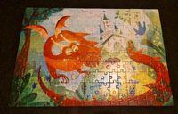 The dragon and the Knight - Puzzle 180 Teile Bayern - Kalchreuth Vorschau