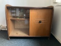 Stylische DDR Kommode Vitrine Sideboard massiv Holz 50er 60er Berlin - Köpenick Vorschau