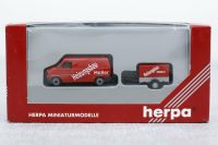HERPA 44581 VW T4 mit Hänger 1/87 H0 | unbespielt West - Nied Vorschau