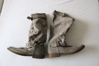 Graue Stiefel Gr. 38 aus Verlourleder von Graceland Niedersachsen - Osnabrück Vorschau