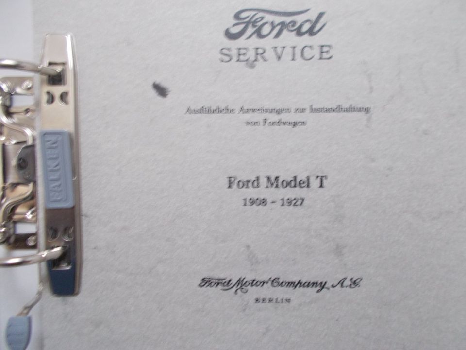 Reparaturanleitung Ford Model T, Tin Lizzy in Westerheim