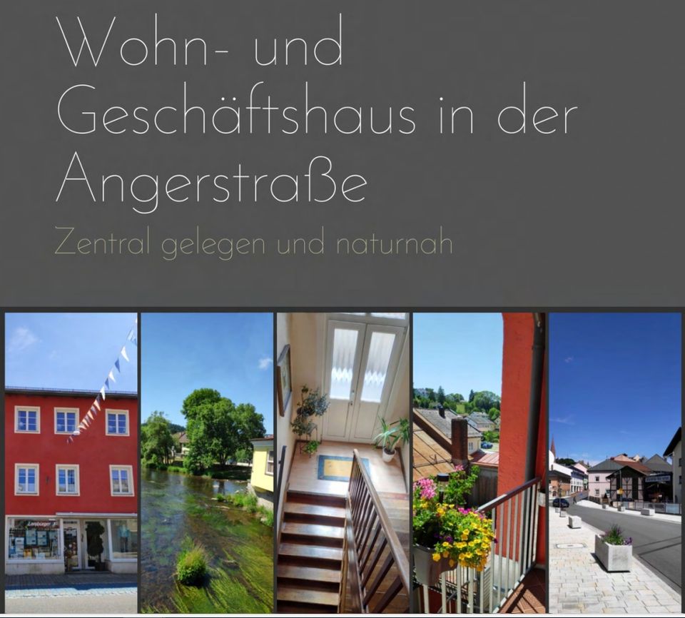 Von Privat Wohn- und Geschäftshaus Angerstr Zwiesel Rendite 6,4 % in Zwiesel