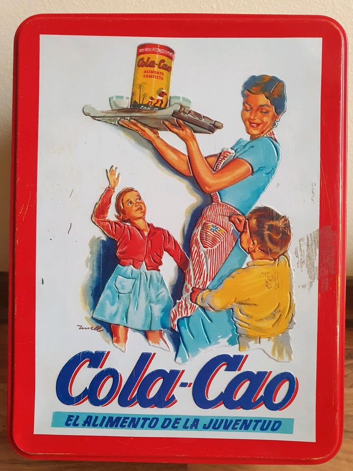 Metal Box Cola Cao Vintage Style in Karlsfeld