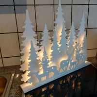 Weihnachtsdeko mit Beleuchtung  Handarbeit Nordrhein-Westfalen - Voerde (Niederrhein) Vorschau