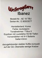 IBANEZ Westerngitarre AE 18 TBU grün mit Koffer Thüringen - Rudolstadt Vorschau