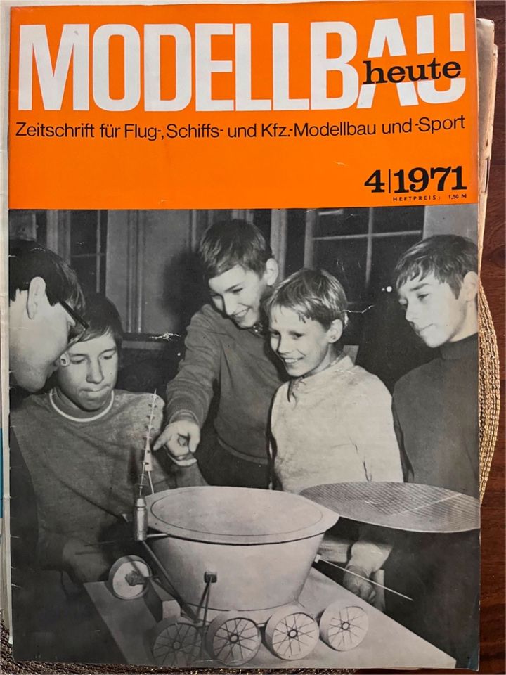 Zeitschrift Modellbau heute 1-12/1971 außer 5/1971 in Taucha