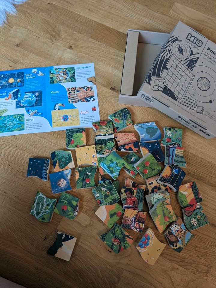 Multipuzzel Set (10 Bilder) aus Holz, neu in OVP in Nürnberg (Mittelfr)