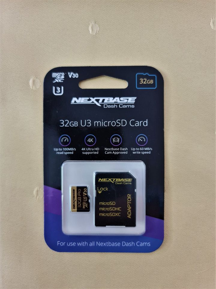 NEU Micro SD-Karte 32GB U3 Ultra-High-Speed für NextBase DashCam in  Nordrhein-Westfalen - Iserlohn | Speicher gebraucht kaufen | eBay  Kleinanzeigen ist jetzt Kleinanzeigen