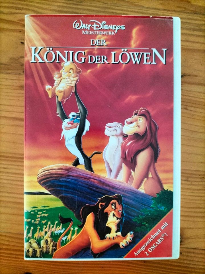 Der König der Löwen, Walt Disney, VHS in Wörth a. Main