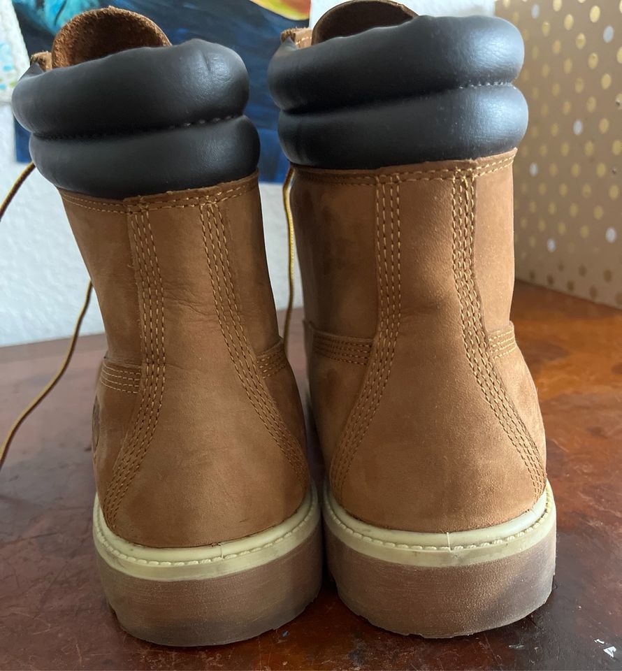 Timberland, Lederboots, Braun, wie neu, Gr. 47,5 in Schwerin