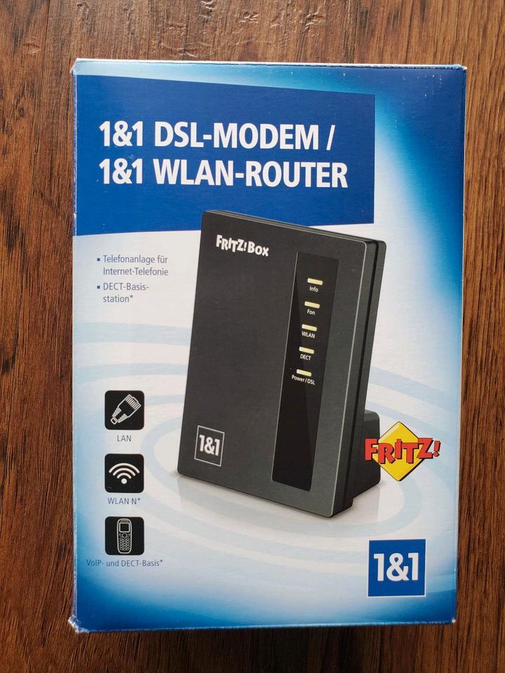 Fritzbox 7412 von 1&1 DSL Modem/WLAN Router in Leinfelden-Echterdingen