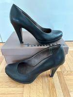 Tamaris Pumps Schuhe Absatzschuhe Schwarz Leder Gr. 39 TOP Baden-Württemberg - Pforzheim Vorschau