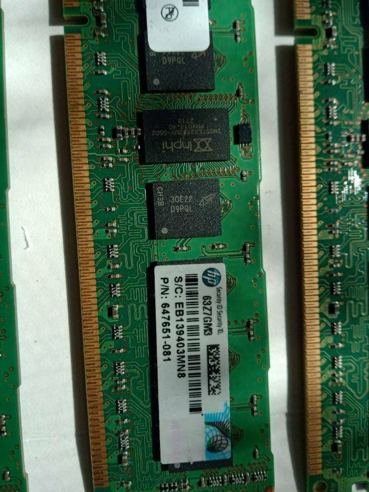 Arbeitspeicher 33x 8gb DDR3 1Rx4 / 2Rx4 PC3-12800R RDIMM RAM in Berlin